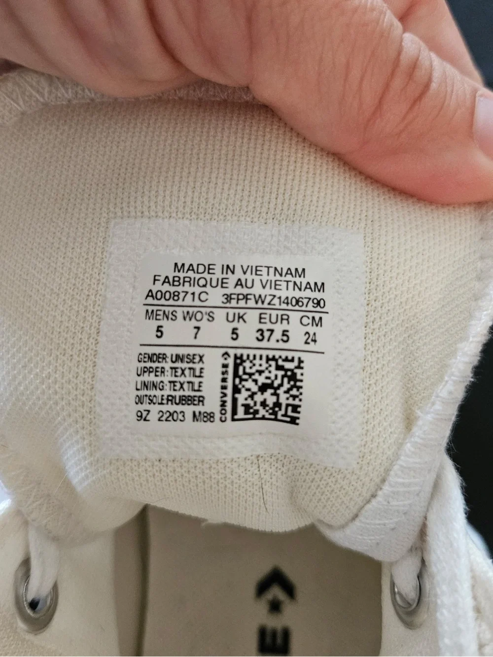 Converse Platform High Top Sneakers in Off-White